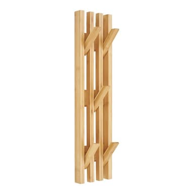 Bambusový nástěnný věšák v přírodní barvě Ember – House Nordic