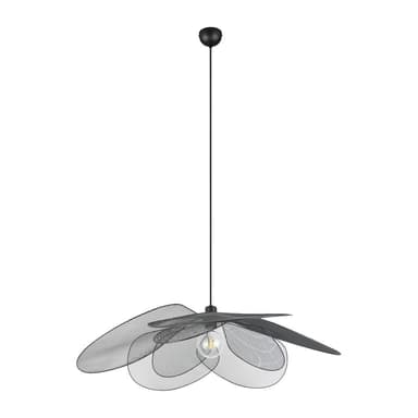 Matně černé závěsné svítidlo ø 87 cm Fleure – Reality