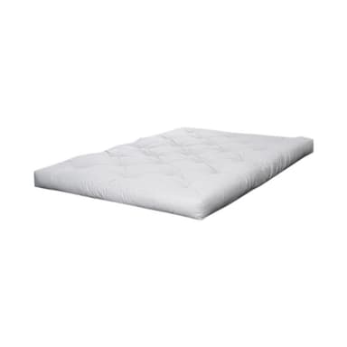Biela stredne tvrdá futonová matrac 160x200 cm Comfort Natural – Karup Design