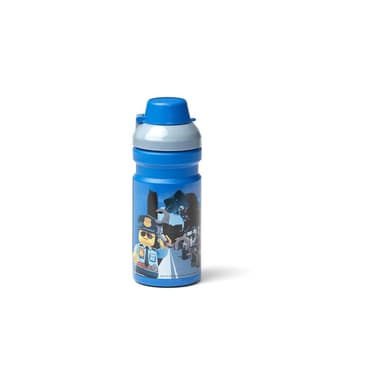 Dětská modrá láhev na vodu LEGO® City, 390 ml