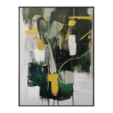 Obraz s ručně malovanými prvky s rámem/na plátně 70x100 cm For – Styler