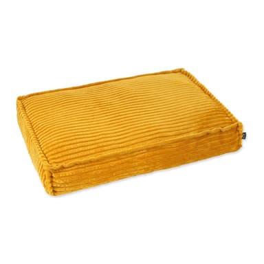 Matrace pro psa v hořčicové barvě 100x70 cm Dog Fantasy Stripe – Plaček Pet Products