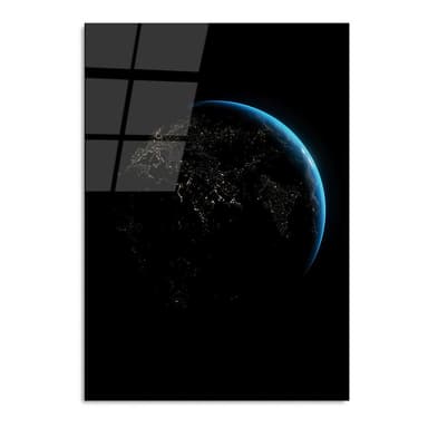 Sklenený obraz 70x100 cm Earth – Wallity