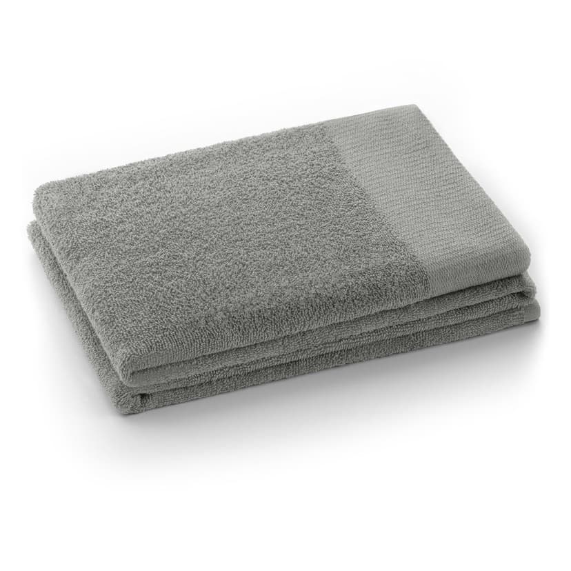 Sivý froté bavlnený uterák 50x100 cm Amari – Restilo