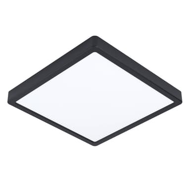 Černé LED stropní svítidlo 28,5x28,5 cm FUEVA 5 – EGLO
