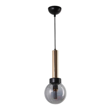 Závěsné svítidlo se skleněným stínidlem ø 15 cm Cota – Squid Lighting