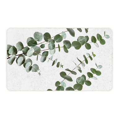 Biely/zelený koberec 45x75 cm Stevia – douceur d'intérieur