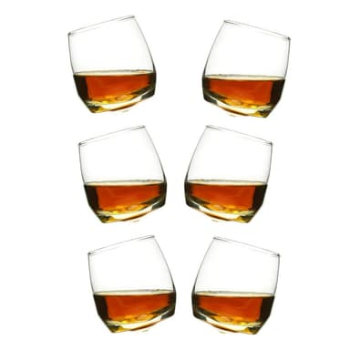 Sklenice v sadě 6 ks na whiskey 200 ml Rocking Whiskey – Sagaform