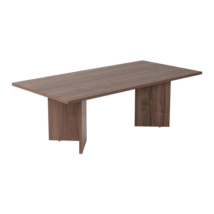 Tmavo hnedý konferenčný stolík v dekore orecha 60x119 cm Sabin – Kalune Design