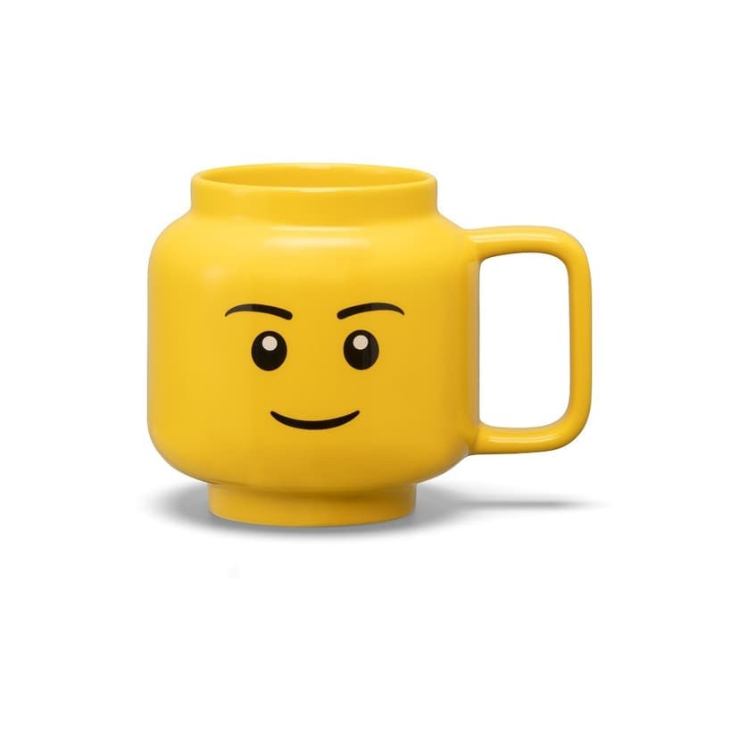 Žltý keramický detský hrnček 530 ml Head – LEGO®