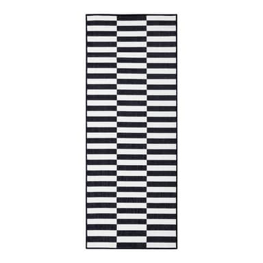 Černobílý vnitřní a venkovní běhoun 80x300 cm Viela – Hanse Home