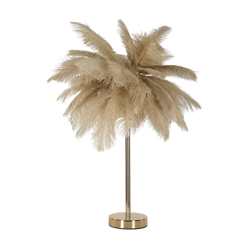 Stolová lampa v zlatej farbe (výška 55 cm) Palm – Mauro Ferretti
