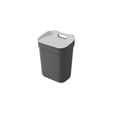 Tmavosivý odpadkový kôš na triedený odpad z recyklovaného plastu 10 l Ready To Collect – Curver