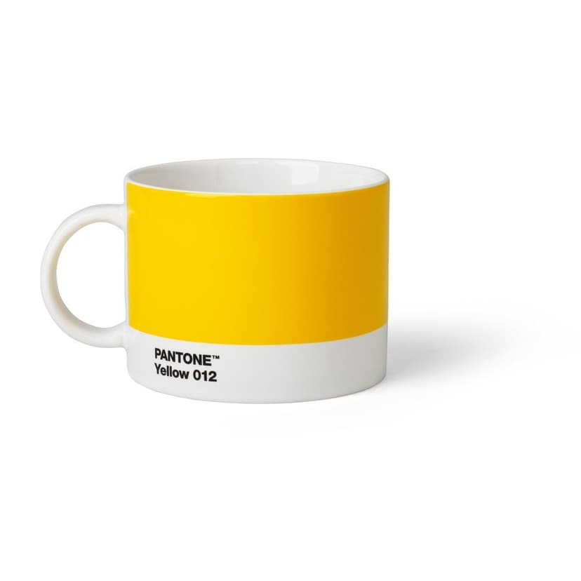 Žltý porcelánový hrnček 475 ml Yellow 012 – Pantone