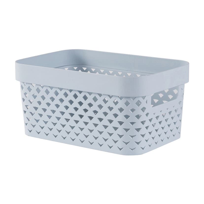 Svetlomodrý plastový úložný box 26x17,5x12 cm Pure – Curver