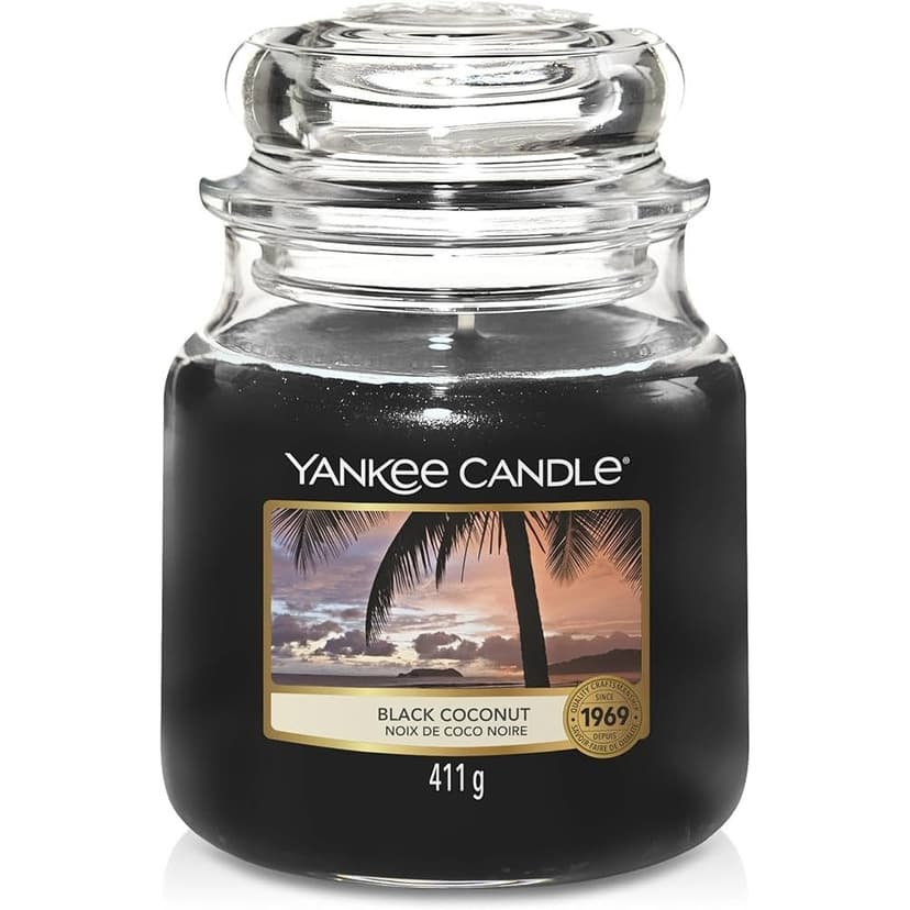 Vonná sviečka doba horenia 65 h Black Coconut – Yankee Candle