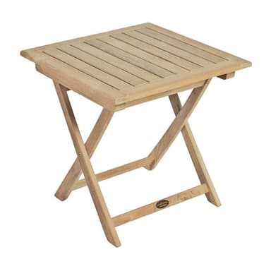 Záhradný jedálenský stôl z teakového dreva 50x50 cm Solo – Garden Pleasure