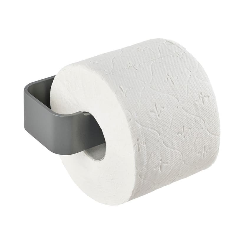 Sivý nástenný kovový držiak na toaletný papier Ume – Zone