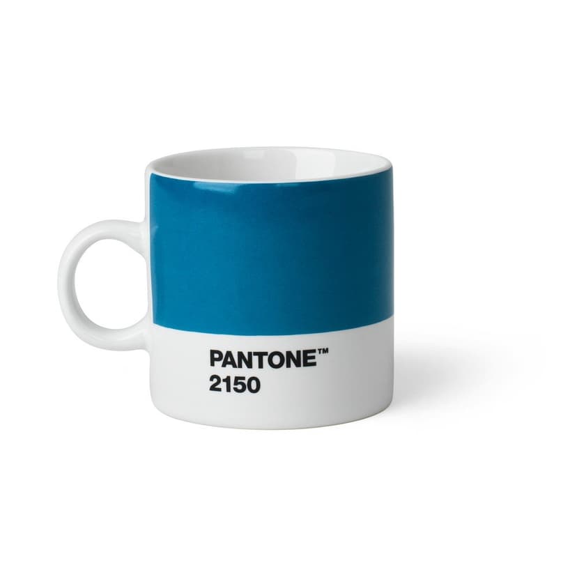 Modrá porcelánová šálka na espresso 120 ml Blue 2150 – Pantone