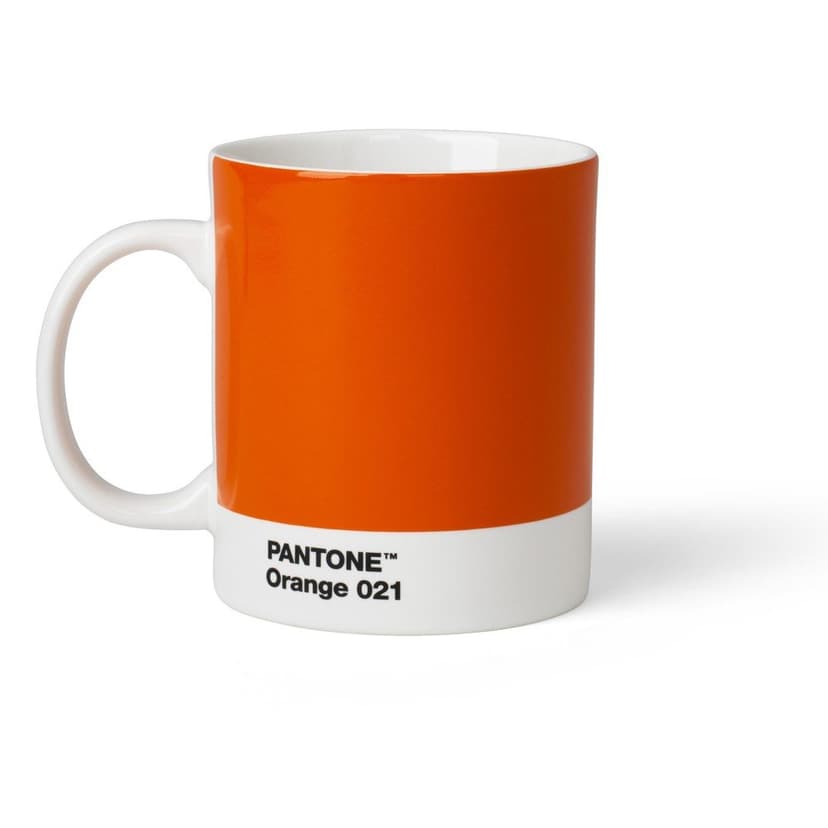 Oranžový porcelánový hrnček 375 ml Orange 021 – Pantone