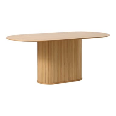 Jedálenský stôl s doskou v dubovom dekore 95x180 cm Nola – Unique Furniture
