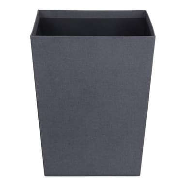 Čierny kancelársky odpadkový kôš Sofia Canvas Paper Laminate – Bigso