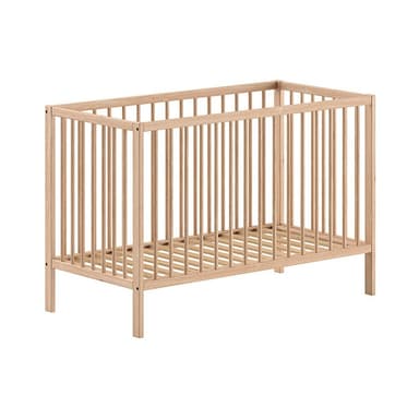 Postieľka z borovicového dreva v prírodnej farbe 60x120 cm DINO – Vipack