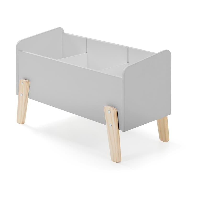 Sivý detský úložný box 80x39x48 cm Kiddy – Vipack