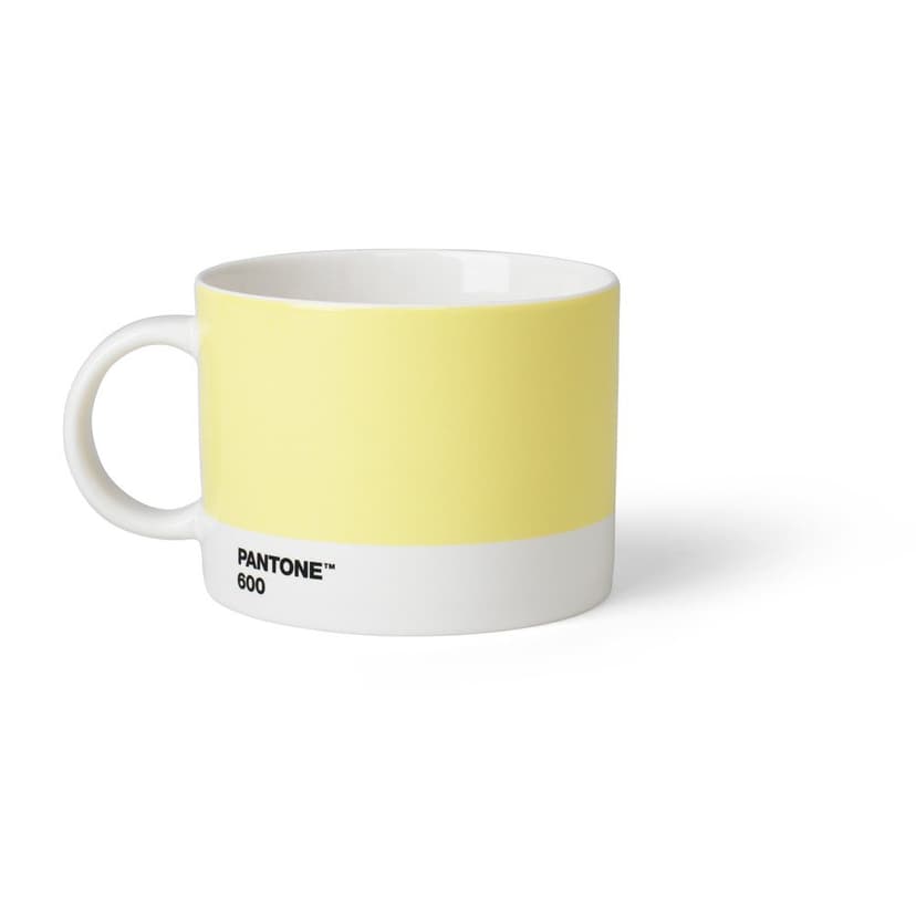 Svetložltý porcelánový hrnček 475 ml Light Yellow 600 – Pantone