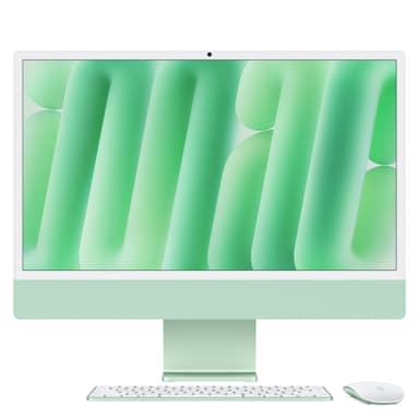 iMac 24" 4.5K displej, Apple M4 10-jadrové CPU, 10-jadrové GPU, 16GB, 256GB SSD, CZ - zelený
