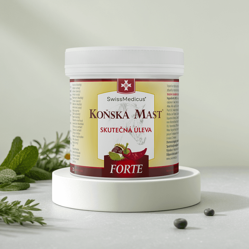 SwissMedicus Koňská Mast® forte hřejivá 250 ml