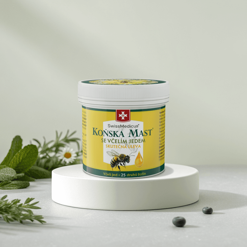 SwissMedicus Koňská Mast® se včelím jedem 75 ml