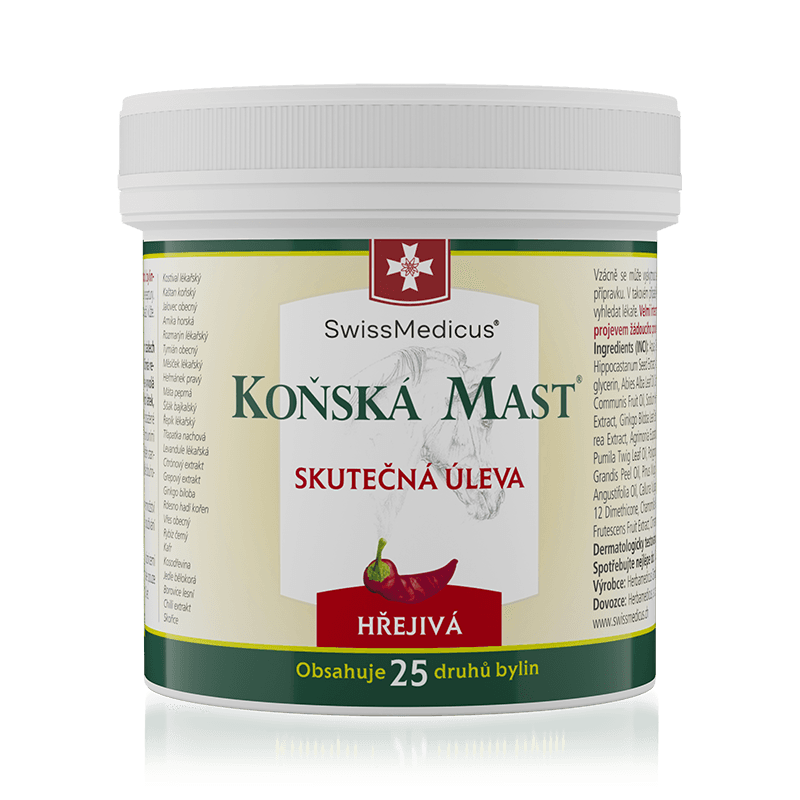 SwissMedicus Koňská Mast® hřejivá 500 ml