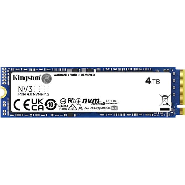 Kingston NV3 M.2 2280 PCIe 4.0 4TB