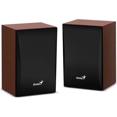 Genius SP-HF380BT bezdrôtové reproduktory 2.0 čierne/hnedé