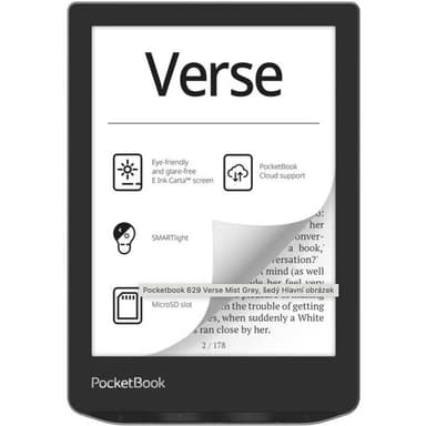 PocketBook Verse sivá