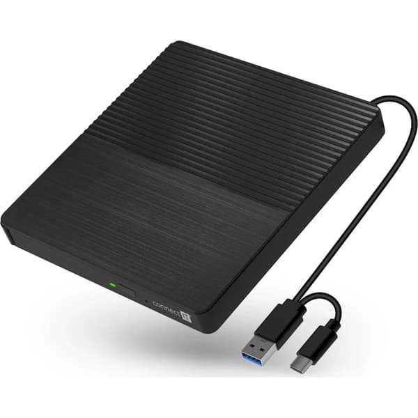 CONNECT IT 3v1 SlimDrive Externí CD/DVD mechanika