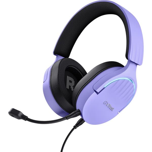 Trust GXT490 Fayzo 7.1 USB herní sluchátka fialová