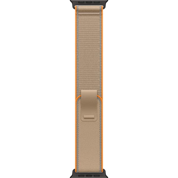 Apple Watch 49/46/45/44mm pískový trailový tah z černého titanu S/M