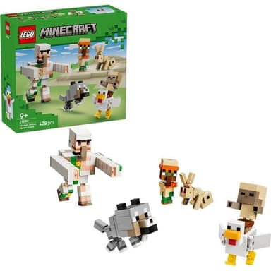 LEGO Minecraft 21592 Kuřecí žokej a útok v poušti