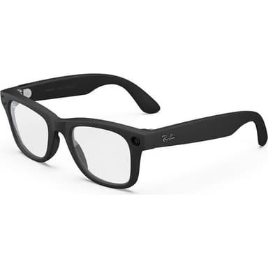 Meta RAY-BAN Wayfarer Gen2 (Štandardné) inteligentné matné okuliare (číre šošovky) čierne