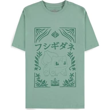 Difuzed Tričko Pokémon - Green Bulbasaur 2XL