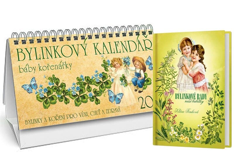 Bylinkový kalendár 2027 + Bylinkové rady našej babičky