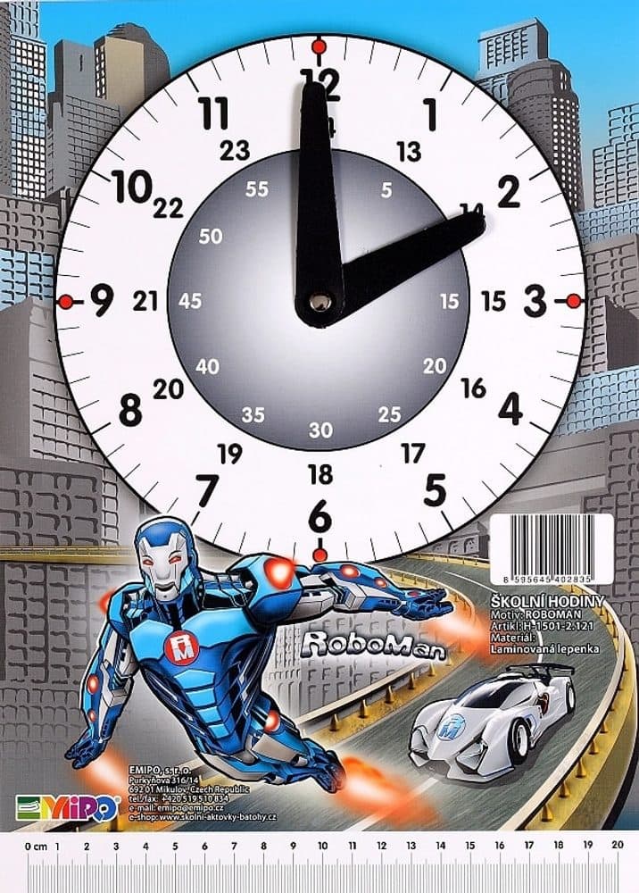 EMIPO Školní hodiny Roboman