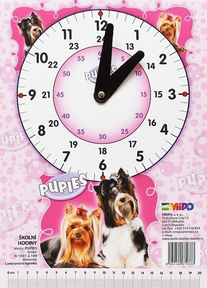 EMIPO Školní hodiny Pupies