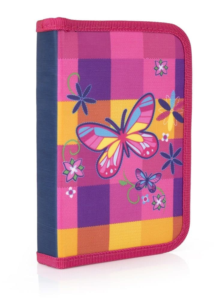 Oxybag Karton P+P Penál 1 p. s chlopní, naplněný Motýl 3-49518