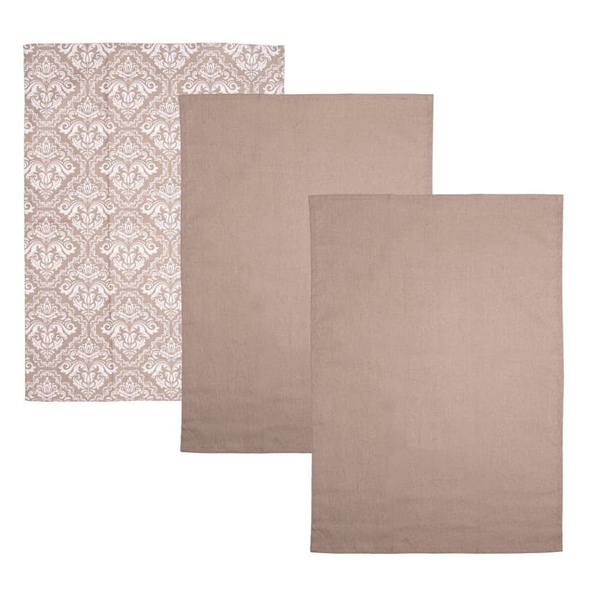 Orion Kuchyňská utěrka Beige 3 ks