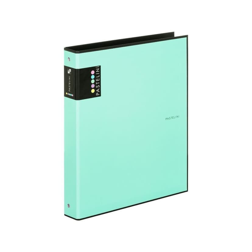 OXYBAG PASTELINI štvorkrúžkový, A4, 4 cm, zelený