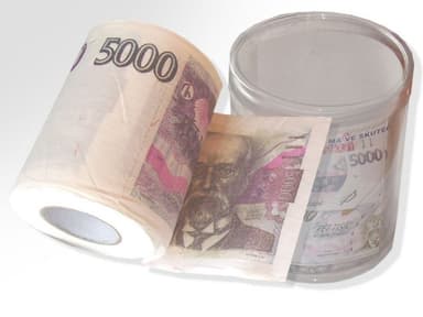 Toaletní papír - 5000Kč