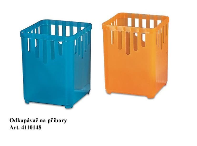 Plastimex odkapávač příb.10,5x10,5x13cm, PF, plast, MIX barev